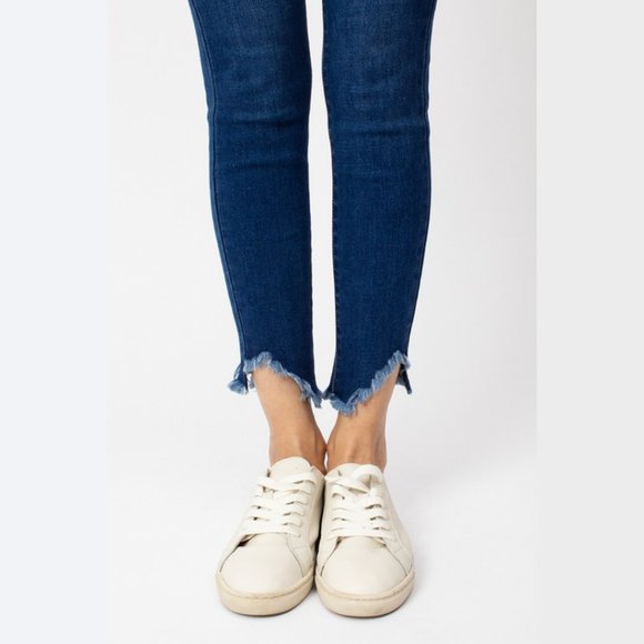 KanCan High Rise Distressed Ankle Skinny- 5/26 - Picture 2 of 7